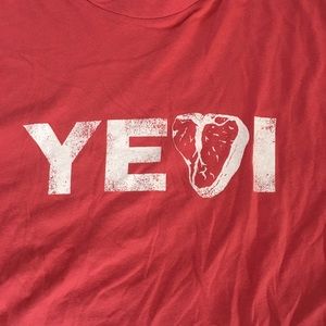 Yeti Shirts - Yeti Men’s Red Large Tee Yeti Shirts - Yeti Men’s Red Large Tee